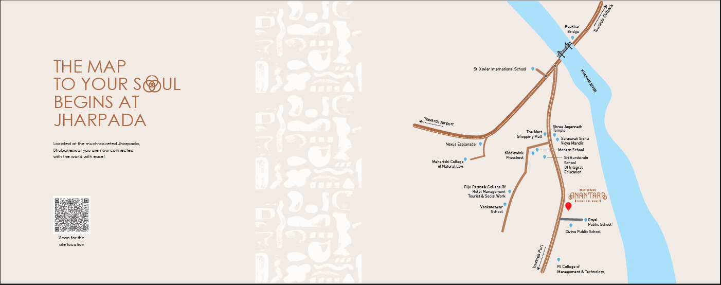 Road Map of Motwani Anantara